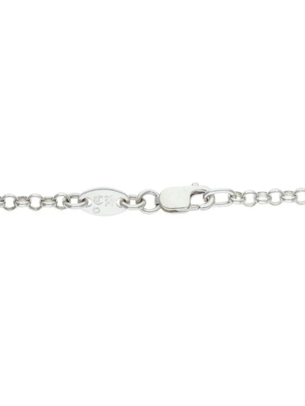 Chrome Hearts Neckchain Roll Chain Silver Necklace